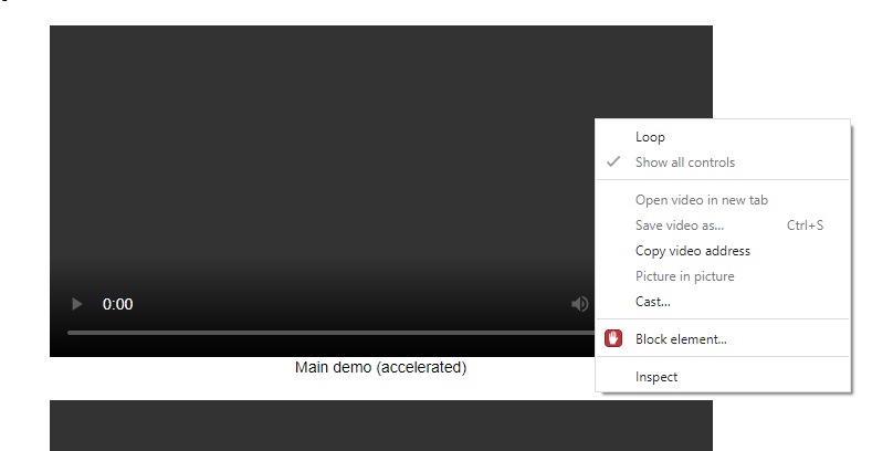 screenshot video not loaded