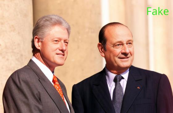 Fake Hollande with a restore face and an upscaler