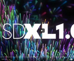 screenshot of the video of the release of SDXL by stable foundation